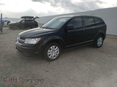 2015 Dodge JOURNEY Journey SE, черный — VIN 3C4PDCAB7FT583067, Copart