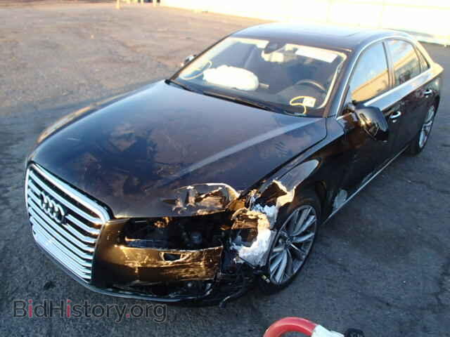 2011 AUDI A8 - VIN: WAURVAFD7BN019222 - Фото 2