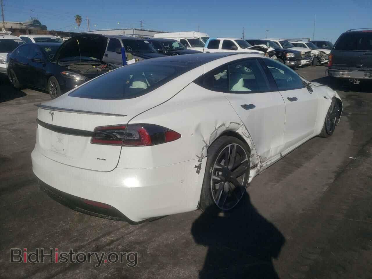2021 TESLA MODEL S - VIN: 5YJSA1E63MF435093 - Фото 4