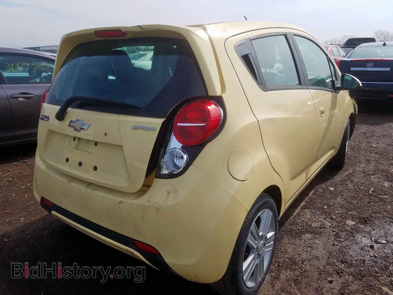 2014 CHEVROLET SPARK - VIN: KL8CB6S92EC436076 - Фото 4