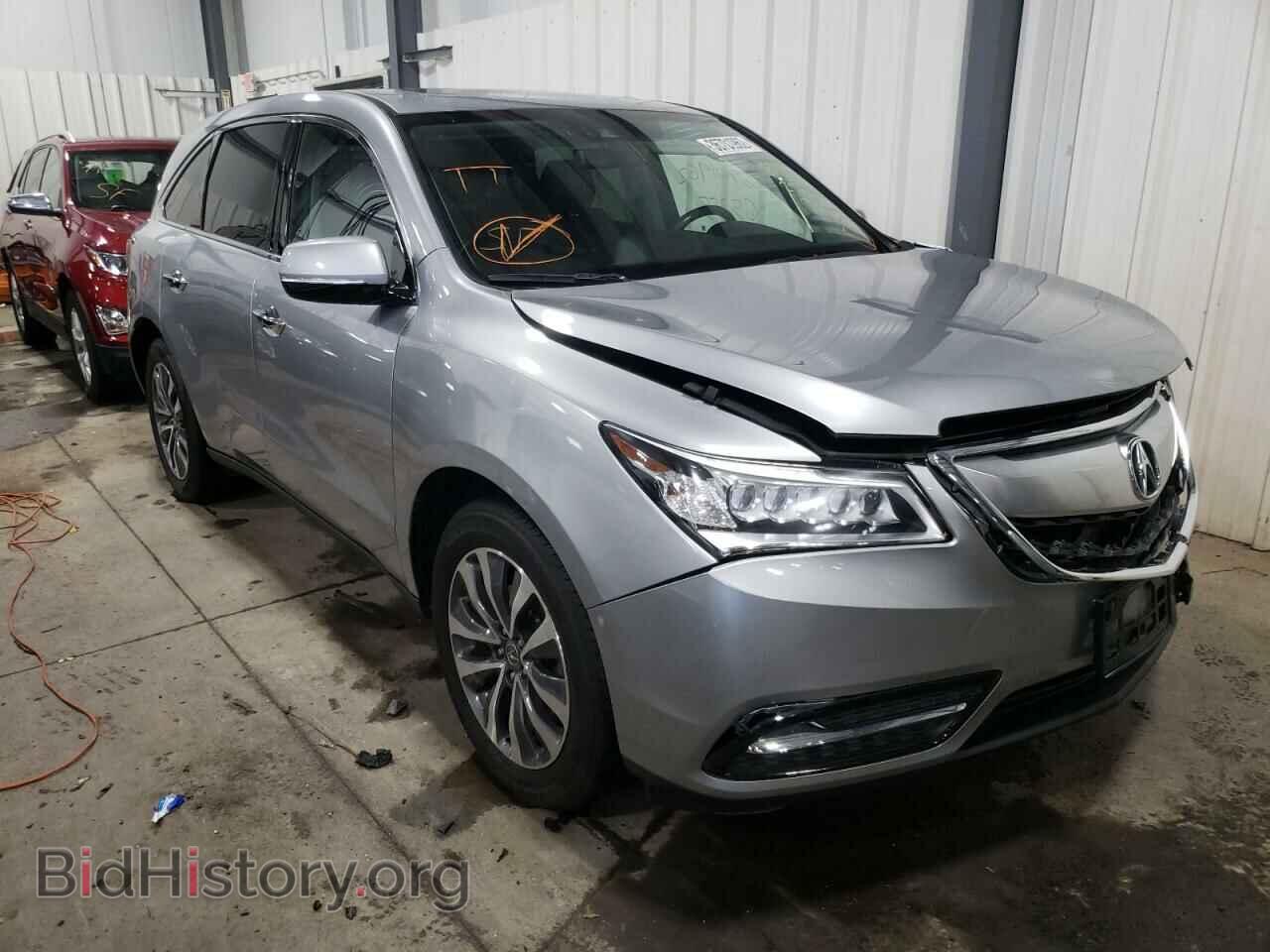 Photo 5FRYD4H48GB037121 - ACURA MDX 2016