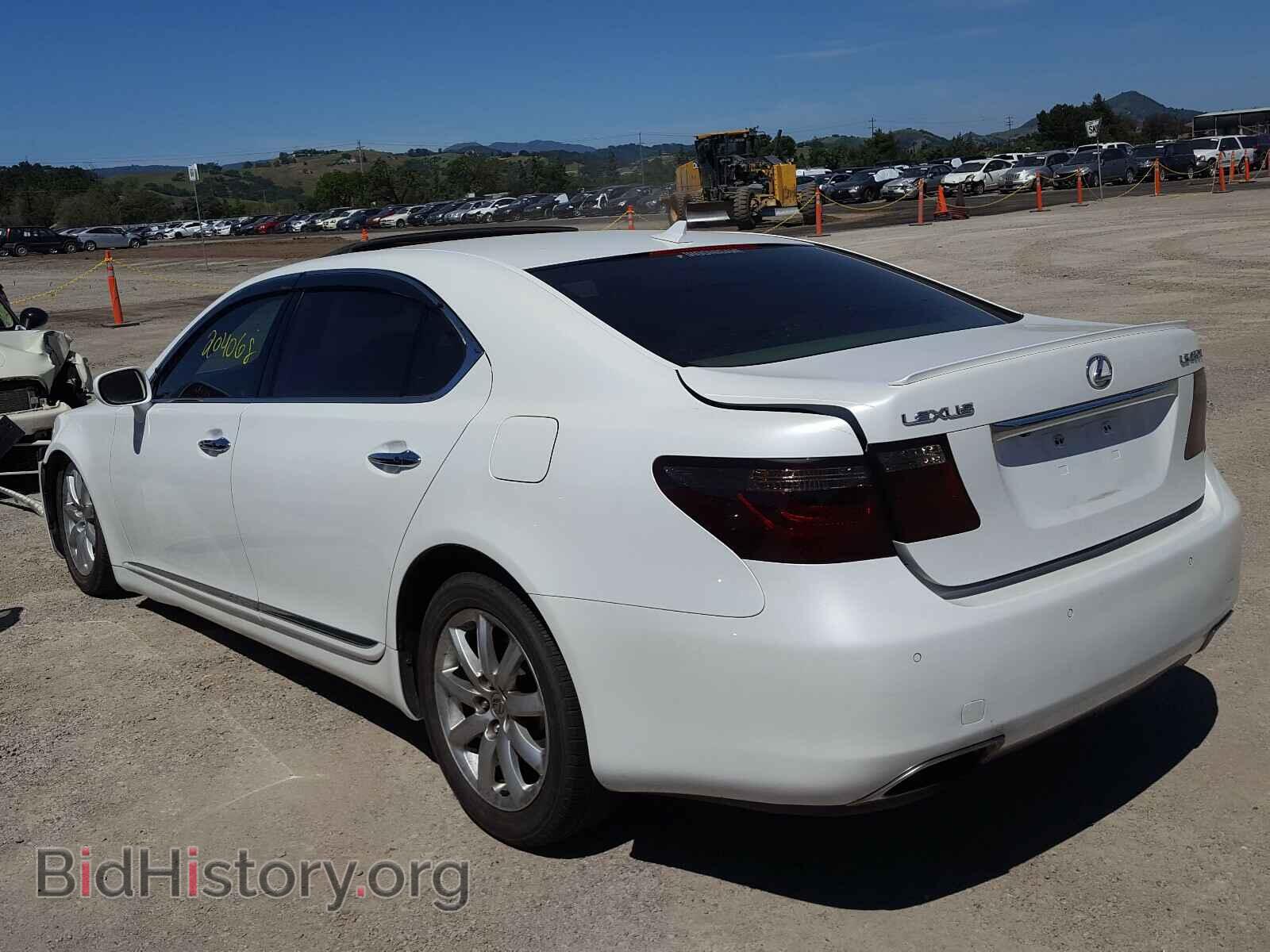 2007 LEXUS LS460 - VIN: JTHGL46F975018873 - Фото 3