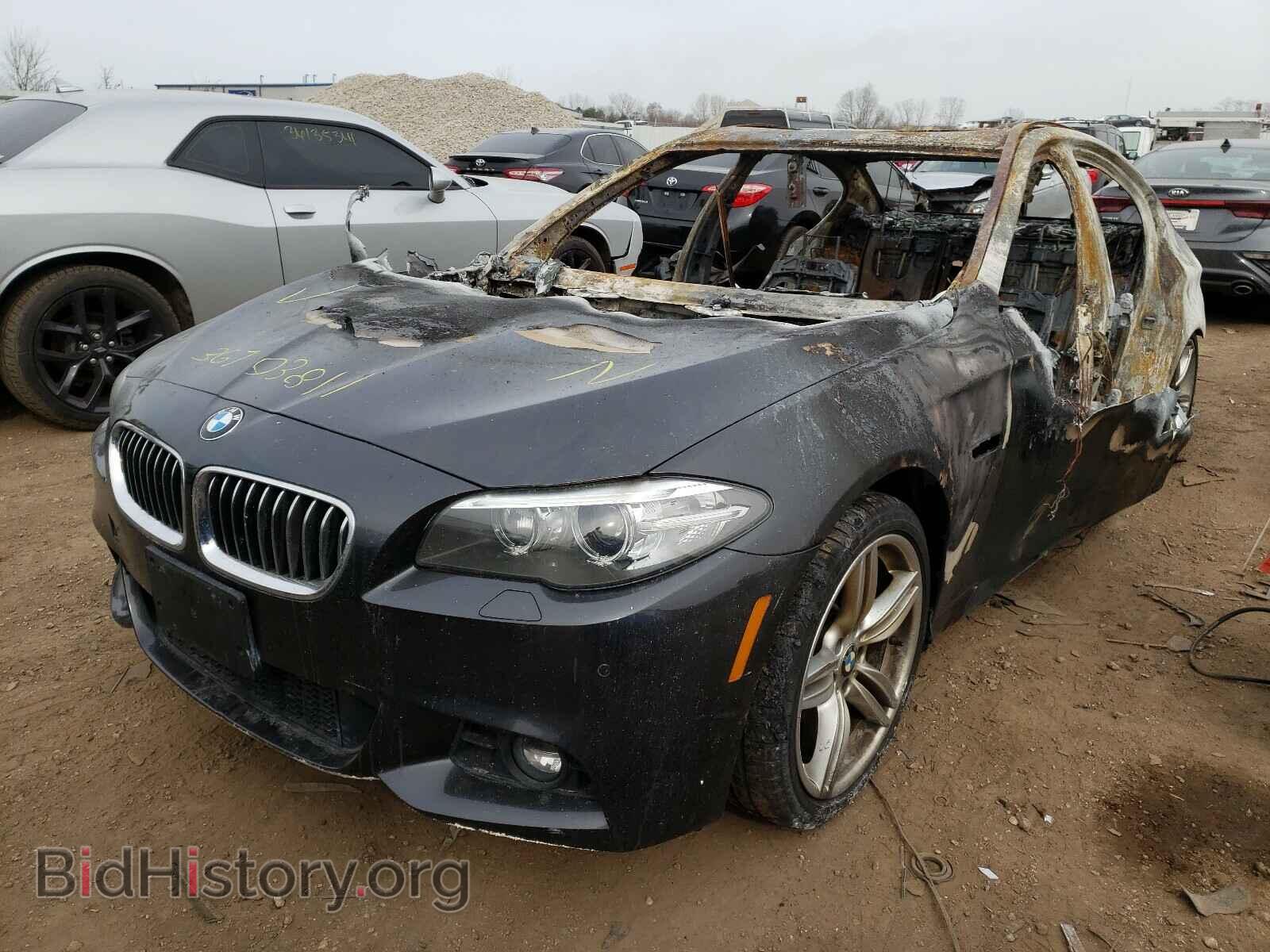 2015 BMW 5 SERIES - VIN: WBA5B3C52FD539985 - Фото 2