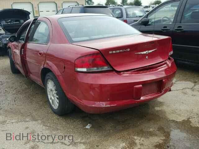 2004 CHRYSLER SEBRING - VIN: 1C3EL46X74N308630 - Фото 3