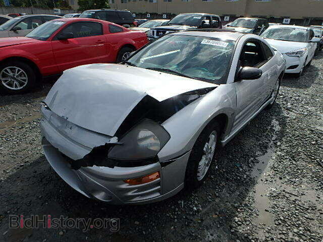 2001 MITSUBISHI ECLIPSE - VIN: 4A3AC54H51E140961 - Фото 2