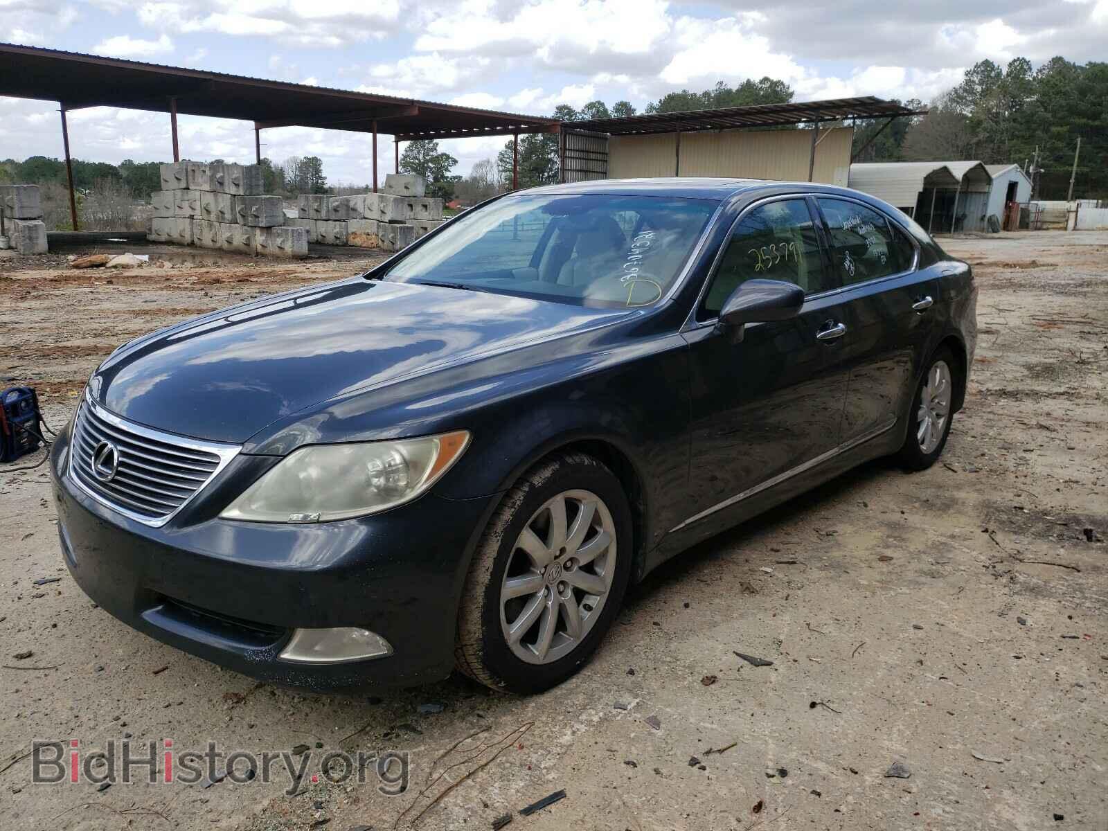 2007 LEXUS LS460 - VIN: JTHBL46F175043468 - Фото 2