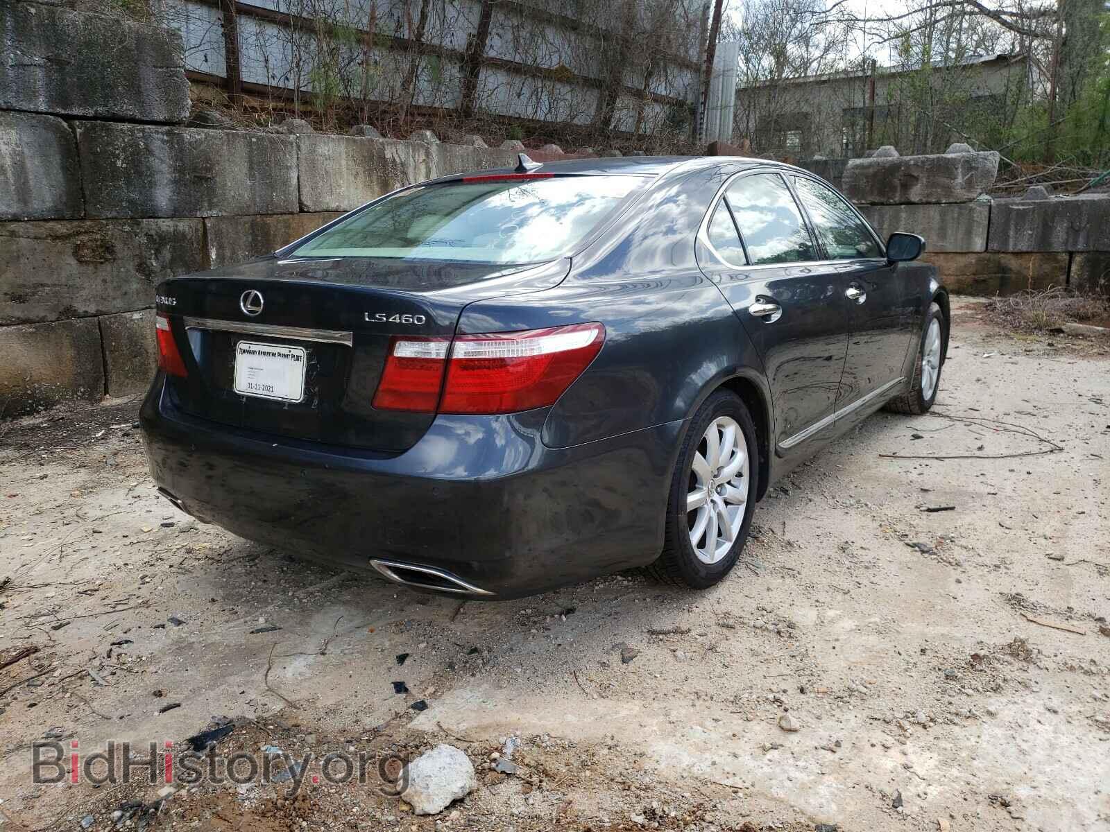 2007 LEXUS LS460 - VIN: JTHBL46F175043468 - Фото 4