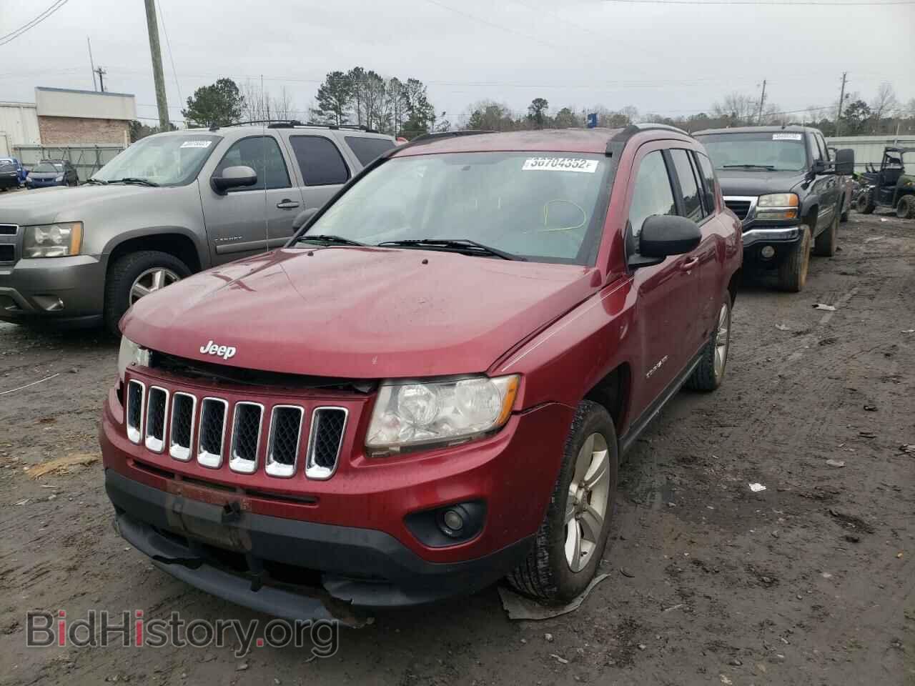 2012 JEEP COMPASS - VIN: 1C4NJCBA2CD573621 - Фото 2