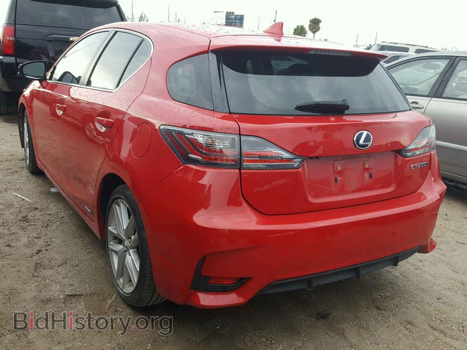 2015 LEXUS CT 200 - VIN: JTHKD5BH1F2227545 - Фото 3