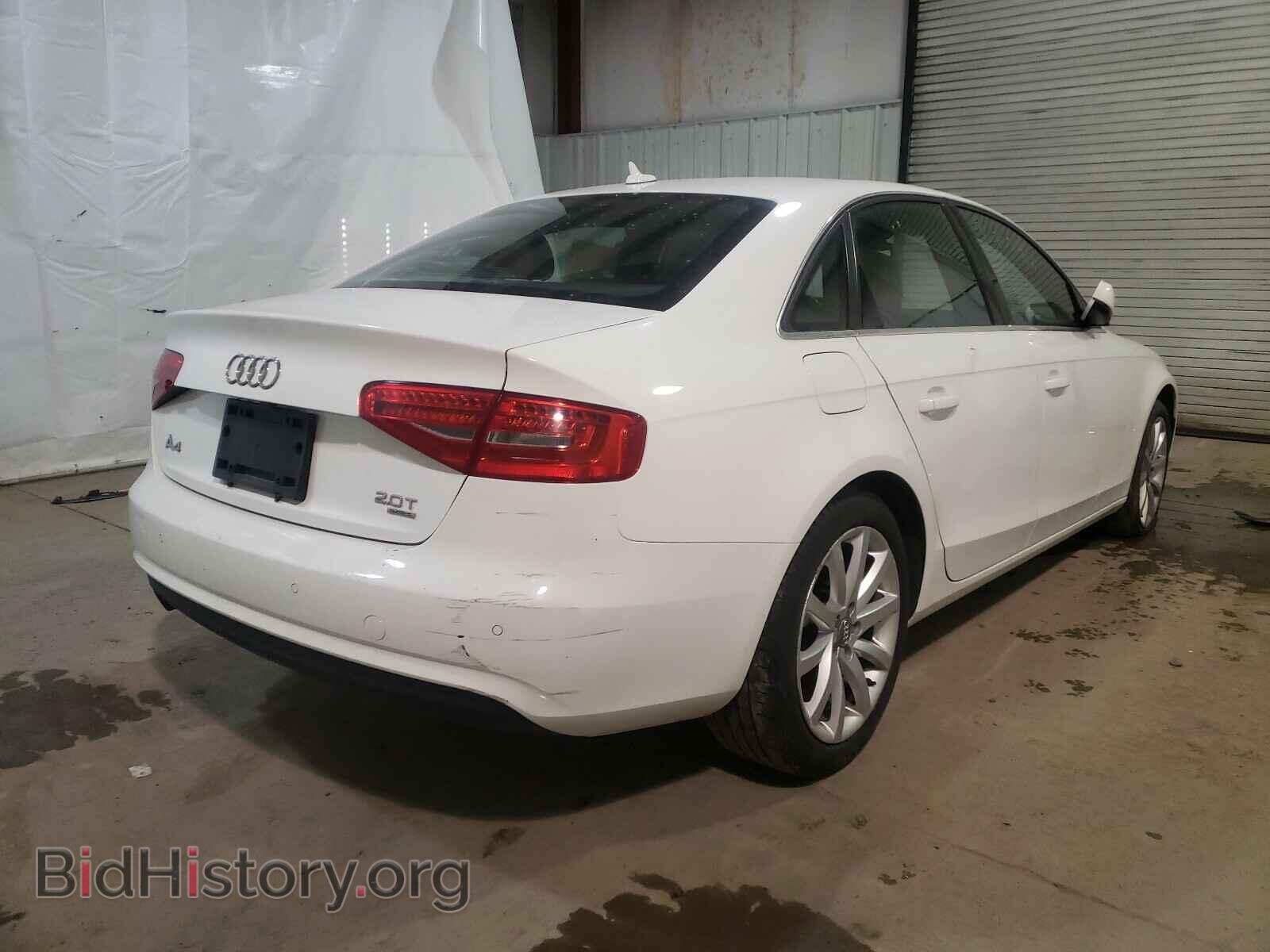 2013 AUDI A4 - VIN: WAUFFAFL5DN042444 - Фото 4