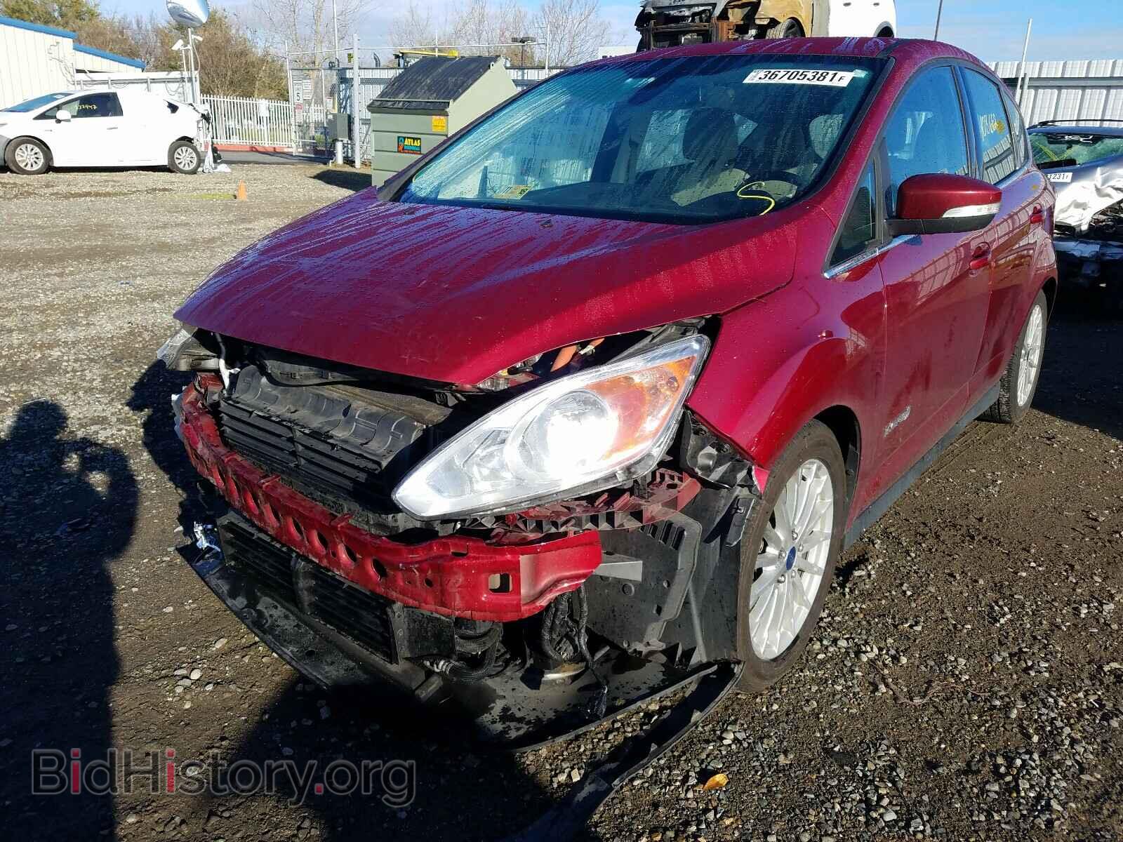 2013 FORD CMAX - VIN: 1FADP5BU6DL513824 - Фото 2