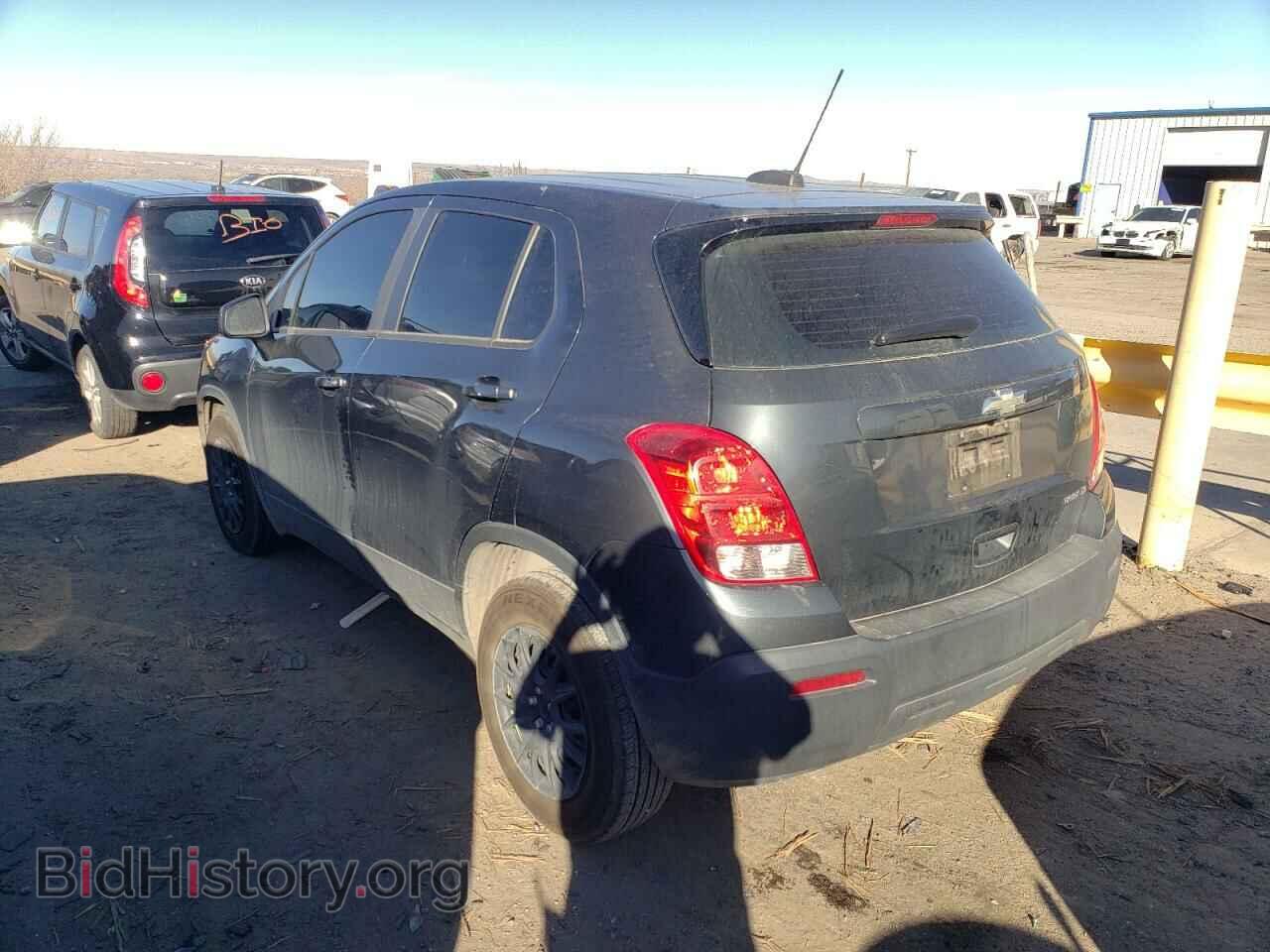 2016 CHEVROLET TRAX - VIN: 3GNCJKSB2GL267522 - Фото 2