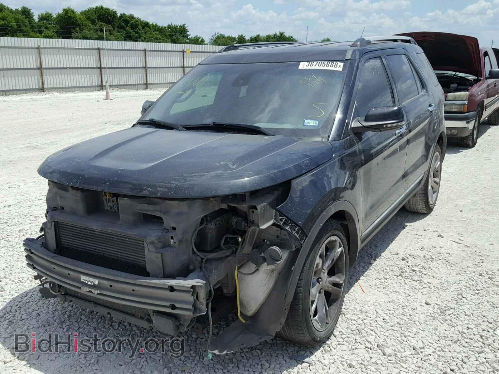 2013 FORD EXPLORER - VIN: 1FM5K7F92DGC64179 - Фото 2