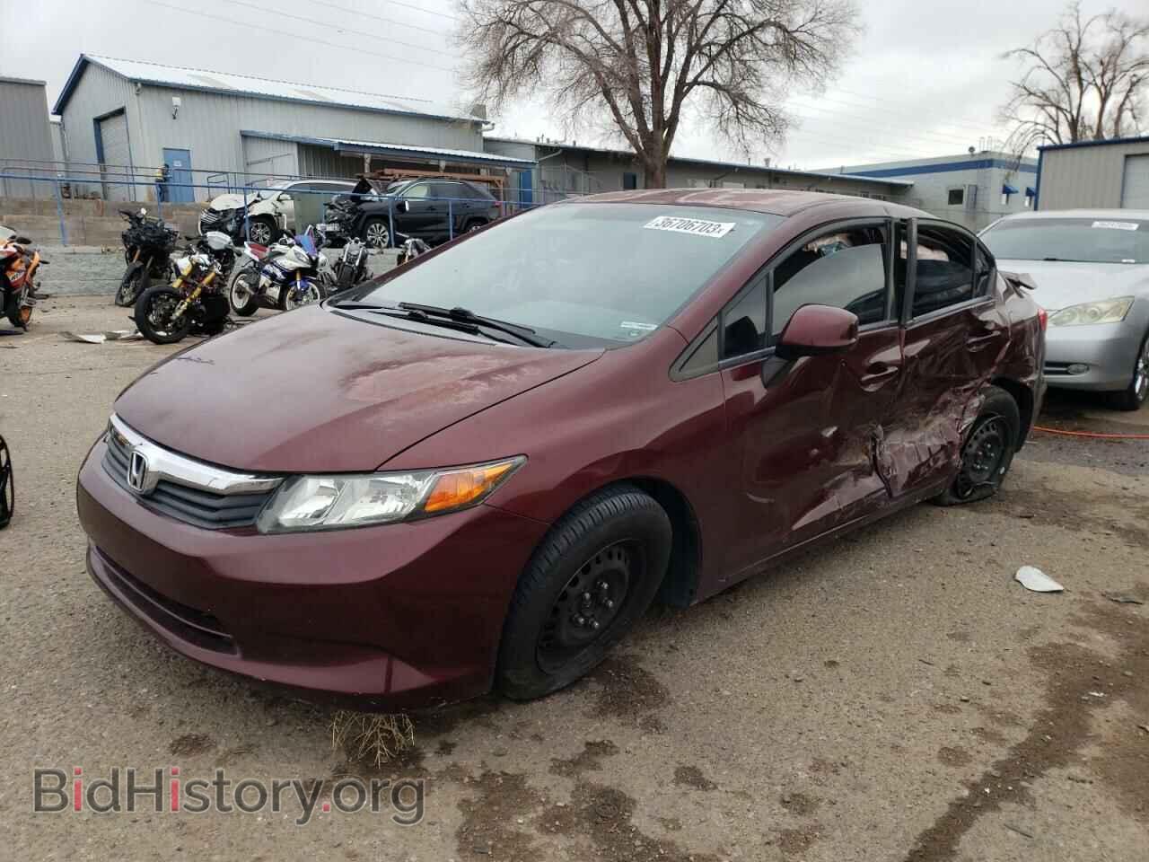 Photo 2HGFB2F51CH579391 - HONDA CIVIC 2012