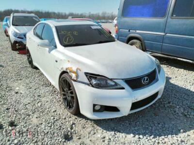 2012 Lexus IS IS F, белый — VIN JTHBP5C25C5010124, Copart