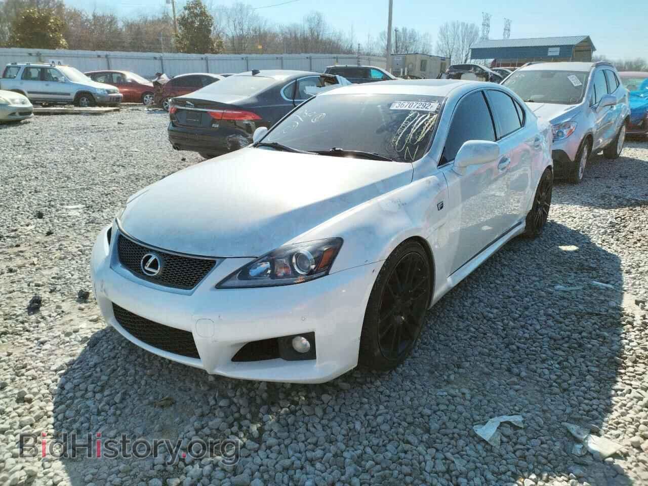 2012 LEXUS IS - VIN: JTHBP5C25C5010124 - Фото 2