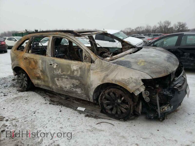 2010 Ford EDGE Edge SEL (VIN 2FMDK3JC6ABA46112) — фото 1 из 10, Copart, повреждение: пожар