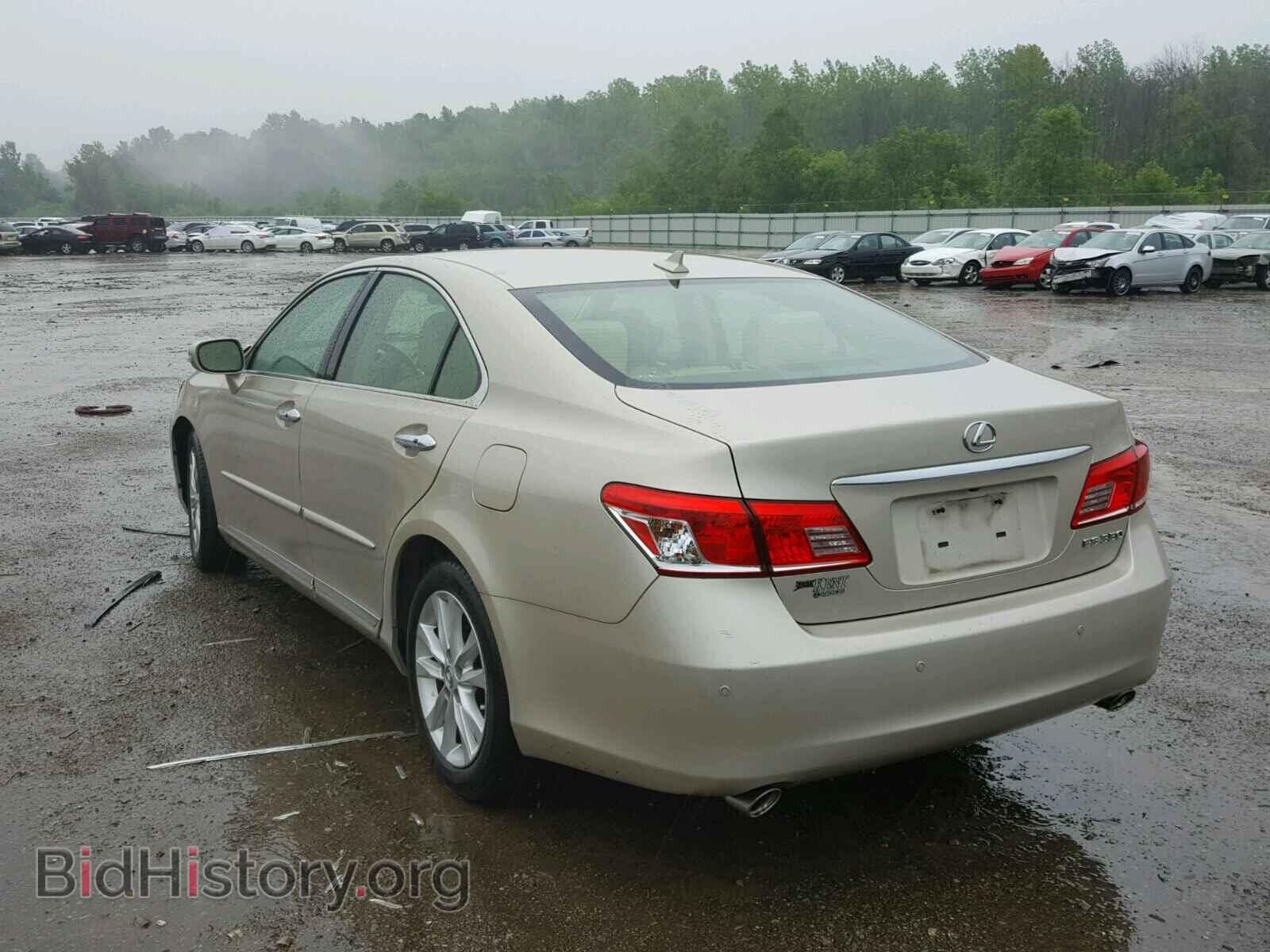 2011 LEXUS ES350 - VIN: JTHBK1EG7B2468411 - Фото 3