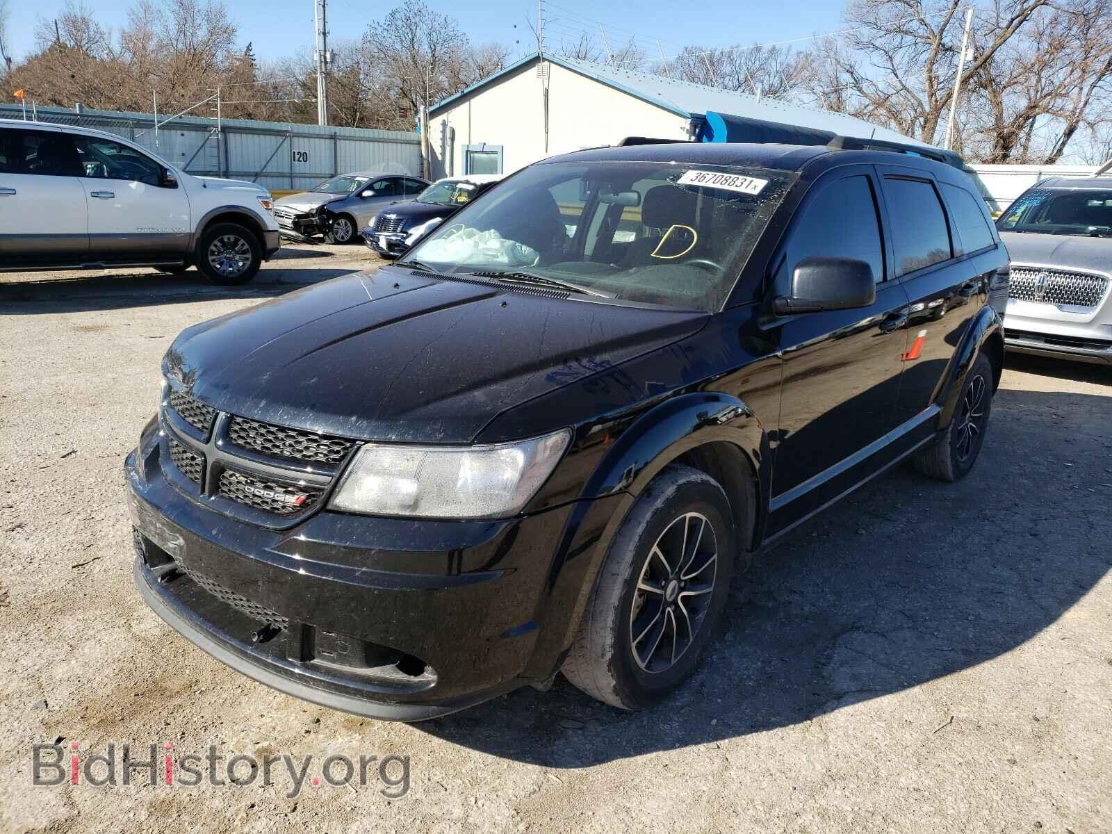 2018 DODGE JOURNEY - VIN: 3C4PDCAB5JT363578 - Фото 2