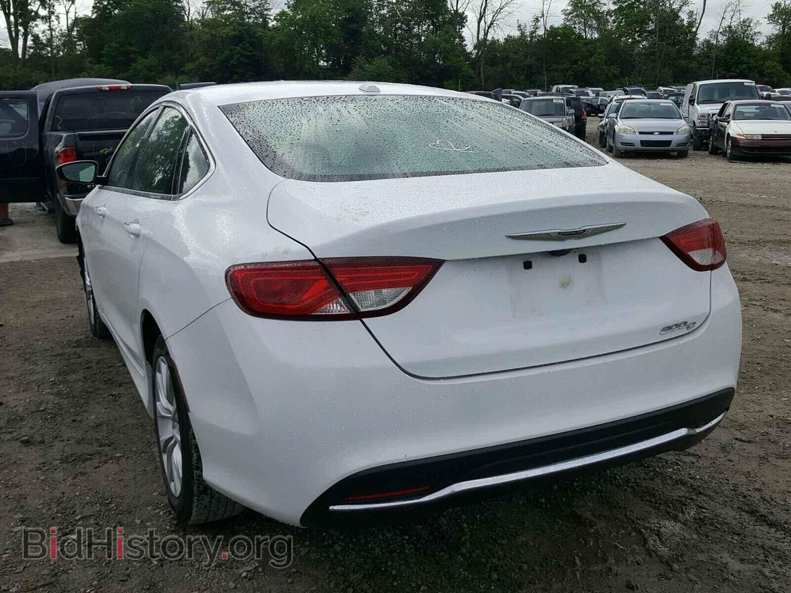 2015 CHRYSLER 200 - VIN: 1C3CCCCB5FN544643 - Фото 3