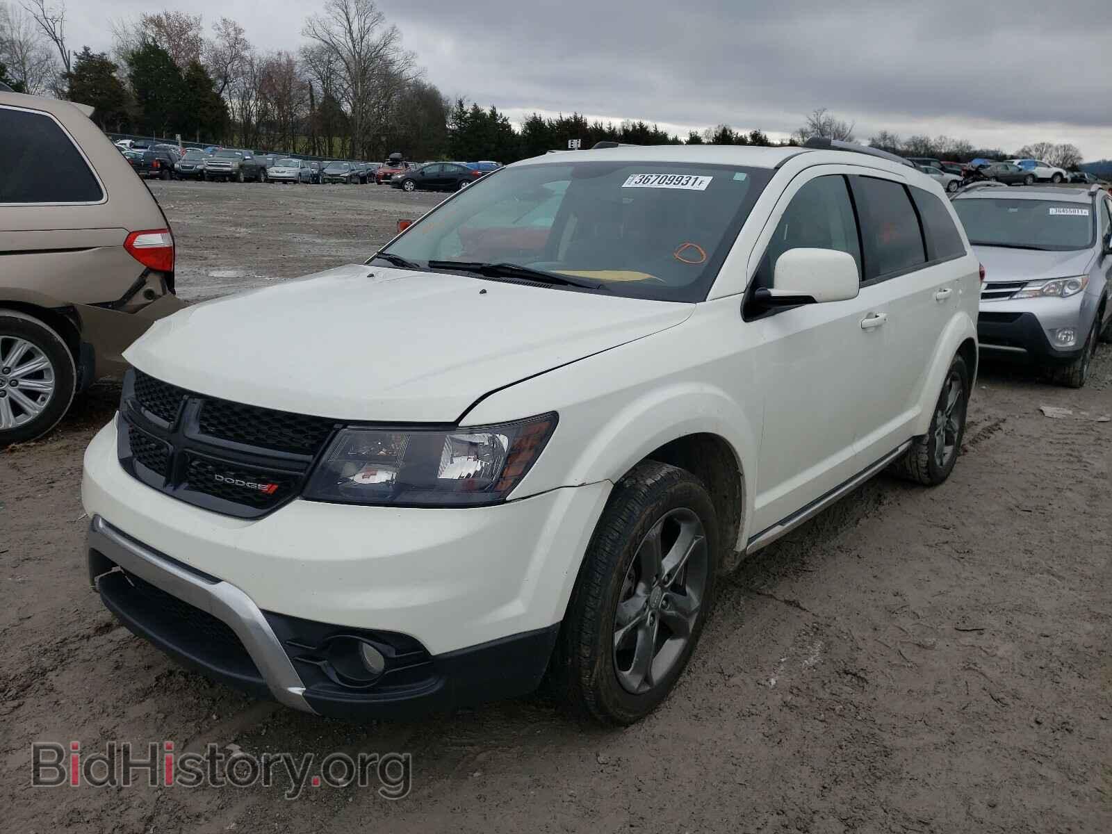 2017 DODGE JOURNEY - VIN: 3C4PDCGG8HT536281 - Фото 2