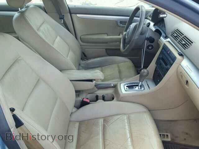 2005 AUDI A4 - VIN: WAUDF68E55A504075 - Фото 5