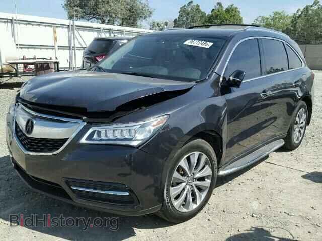 2014 ACURA MDX - VIN: 5FRYD3H44EB002311 - Фото 2