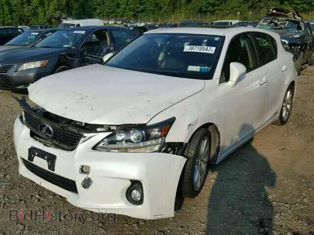 2011 LEXUS CT 200 - VIN: JTHKD5BH6B2017095 - Фото 2