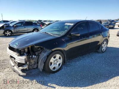 2016 Dodge DART Dart SE, черный — VIN 1C3CDFAA1GD517262, Copart