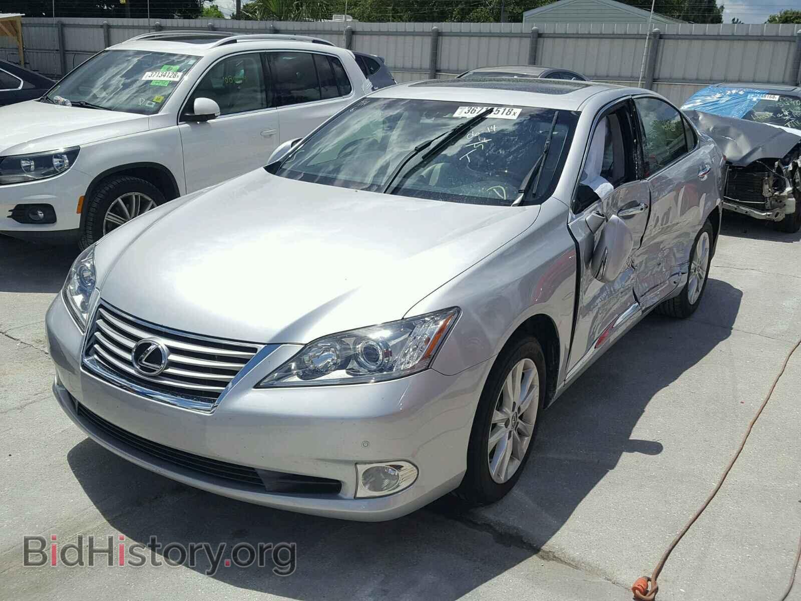 2012 LEXUS ES350 - VIN: JTHBK1EG3C2502068 - Фото 2
