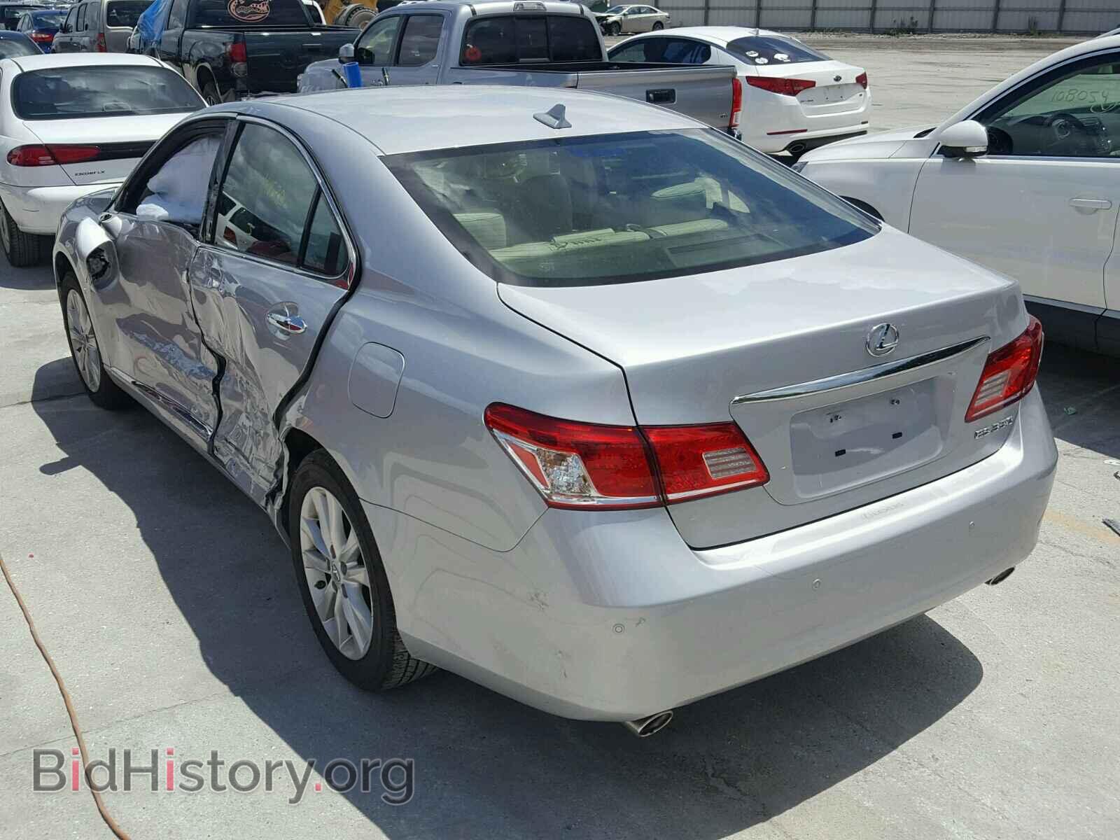 2012 LEXUS ES350 - VIN: JTHBK1EG3C2502068 - Фото 3