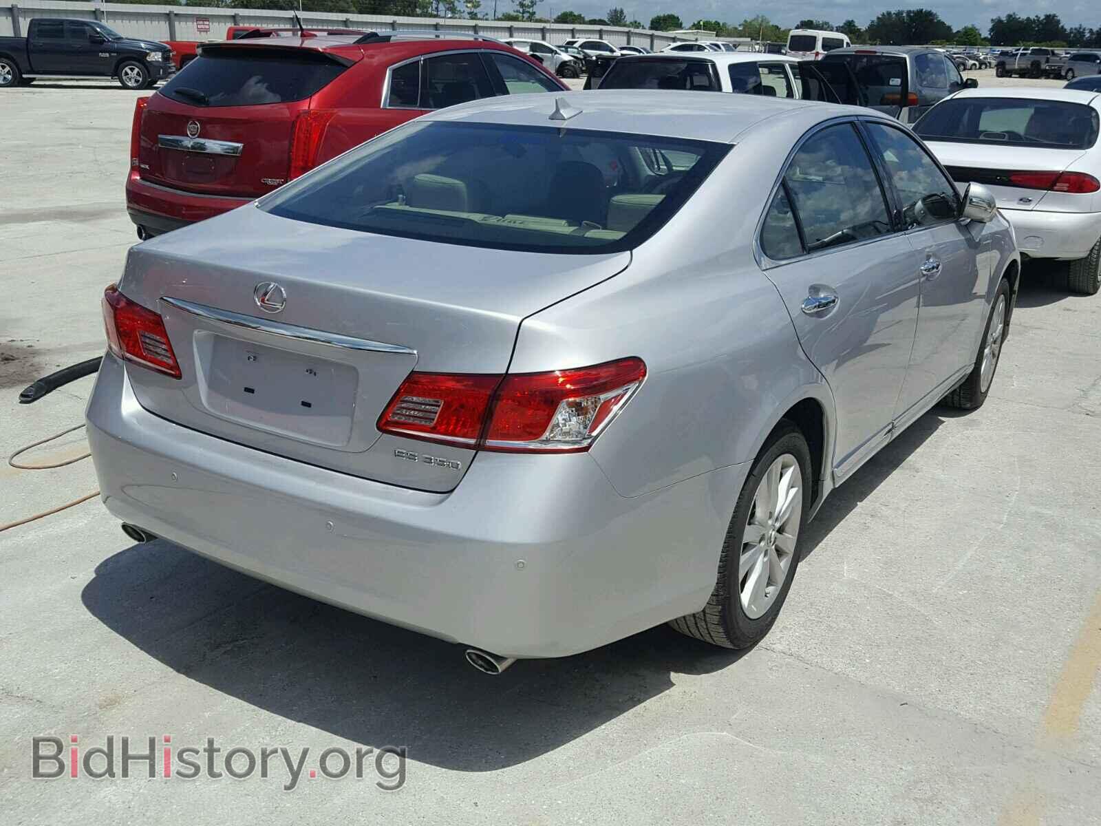 2012 LEXUS ES350 - VIN: JTHBK1EG3C2502068 - Фото 4