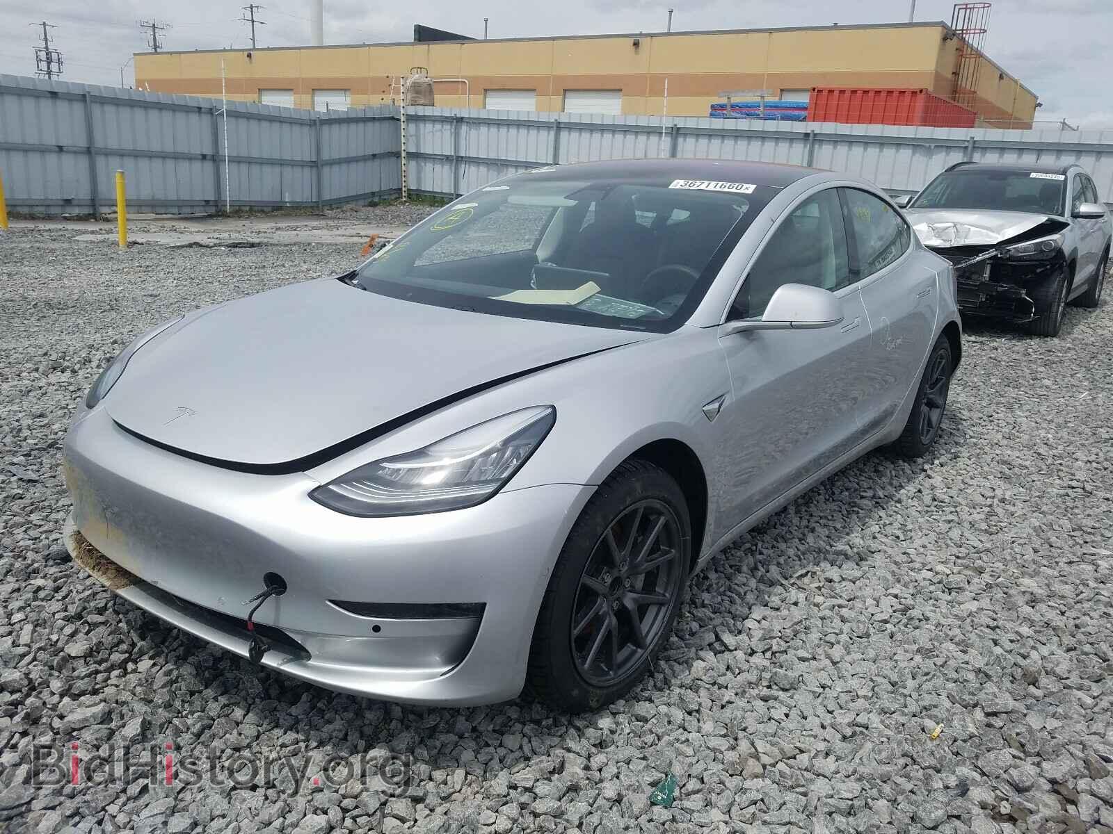 2018 TESLA MODEL 3 - VIN: 5YJ3E1EA7JF021694 - Фото 2