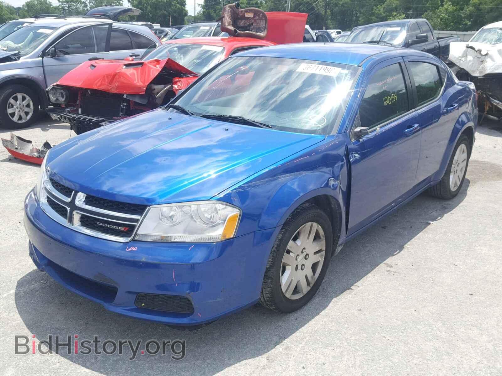 2012 DODGE AVENGER - VIN: 1C3CDZAB0CN286515 - Фото 2