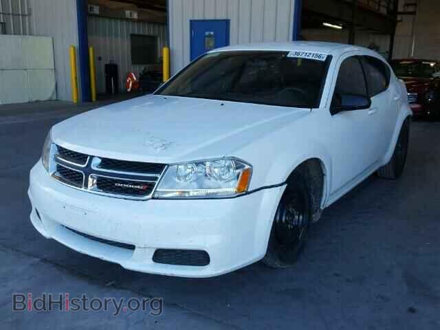 2014 DODGE AVENGER - VIN: 1C3CDZAB1EN129966 - Фото 2