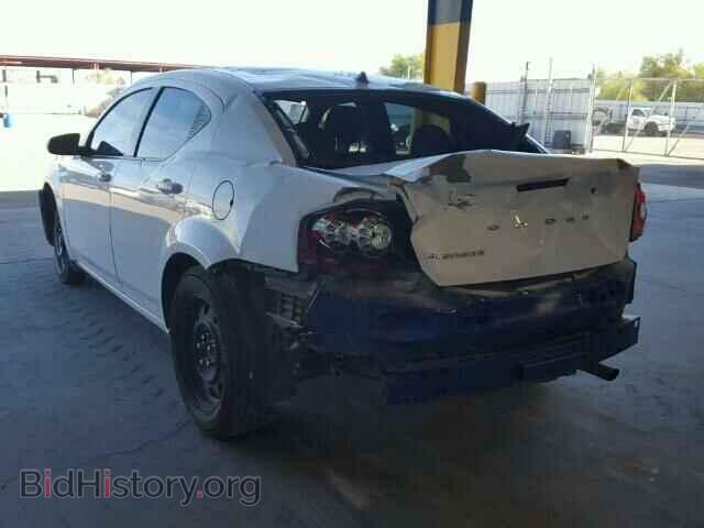 2014 DODGE AVENGER - VIN: 1C3CDZAB1EN129966 - Фото 3