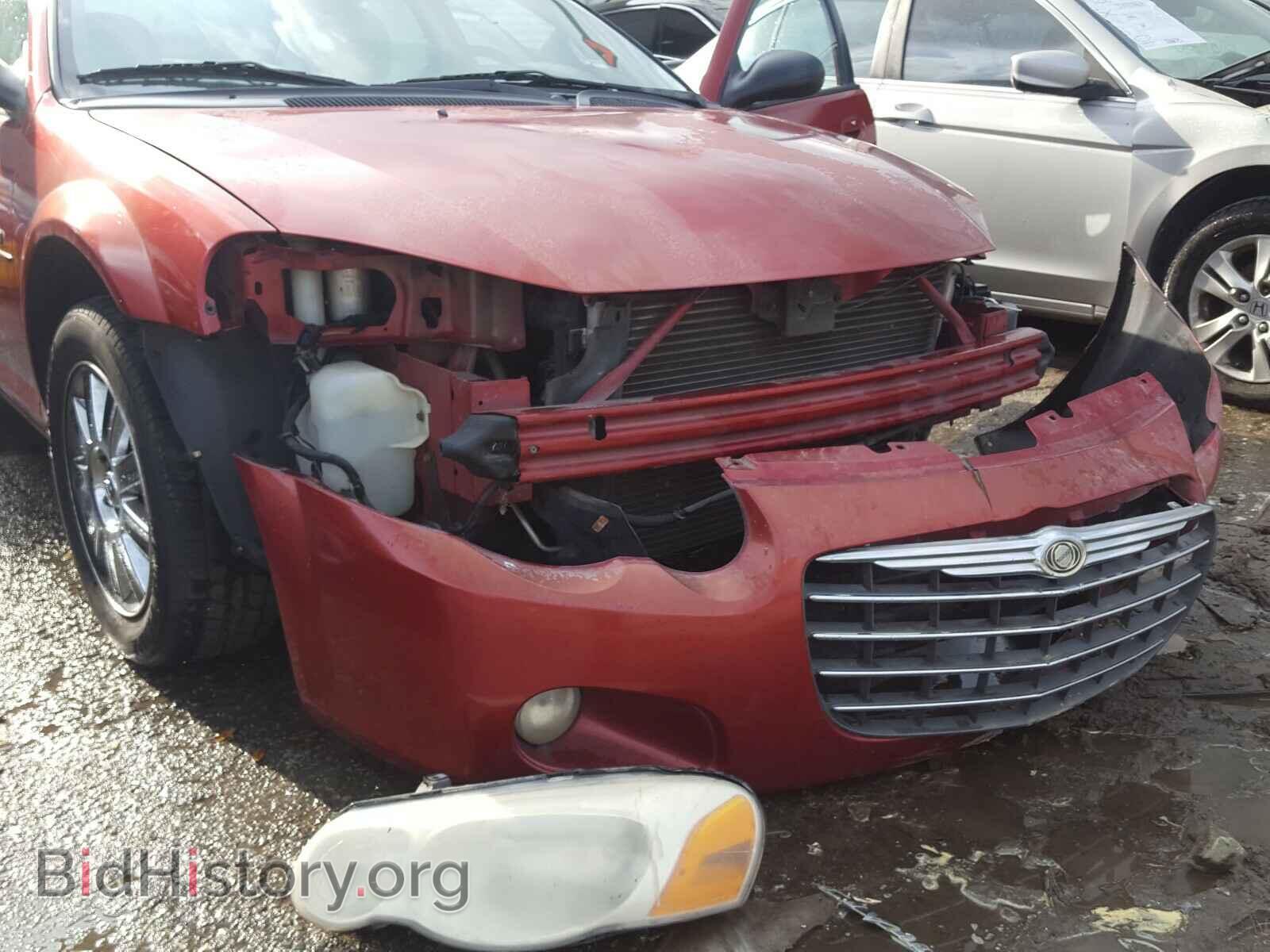 2006 CHRYSLER SEBRING - VIN: 1C3EL46X36N237140 - Фото 9