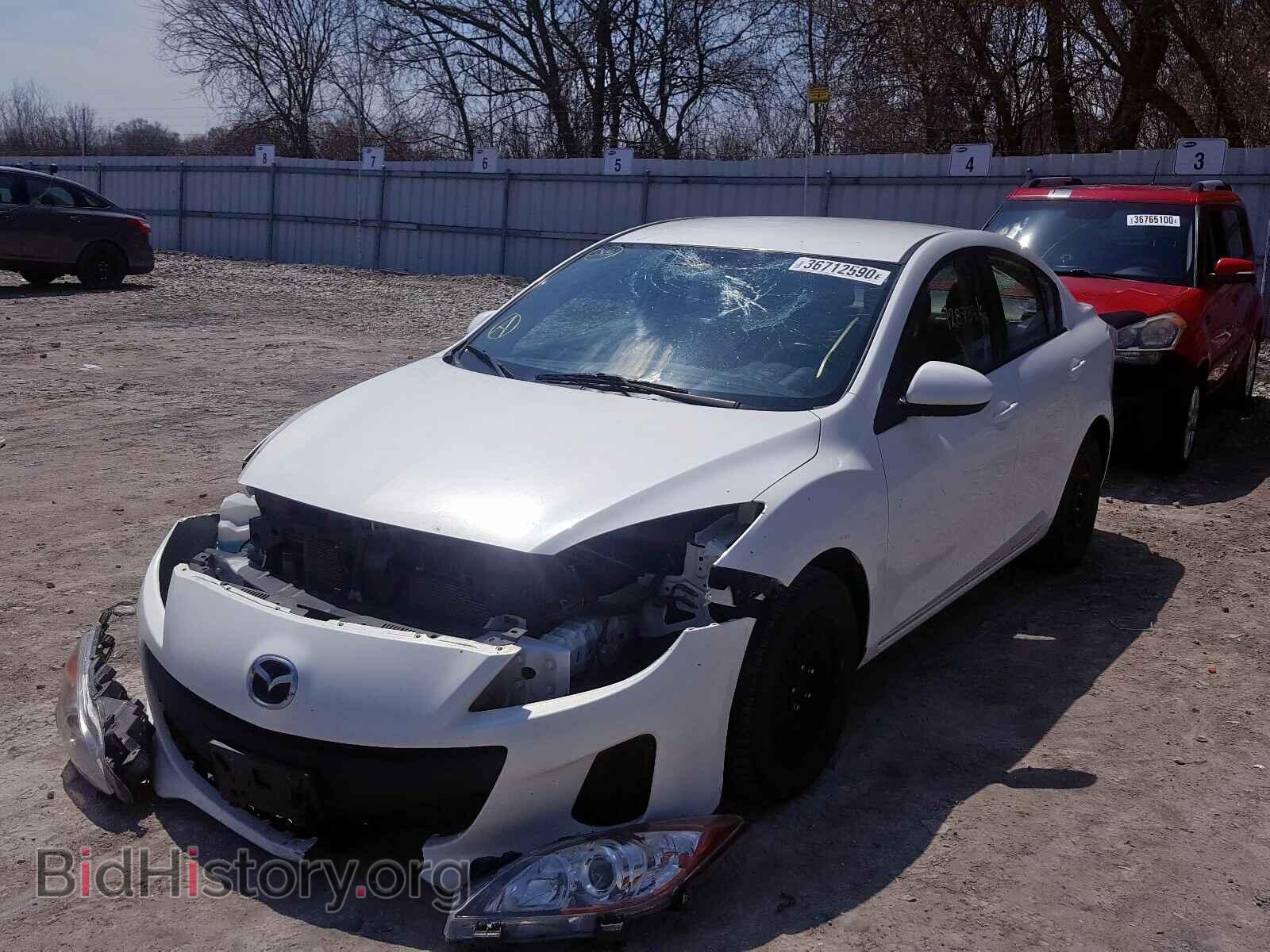 2012 MAZDA 3 - VIN: JM1BL1UF2C1582606 - Фото 2