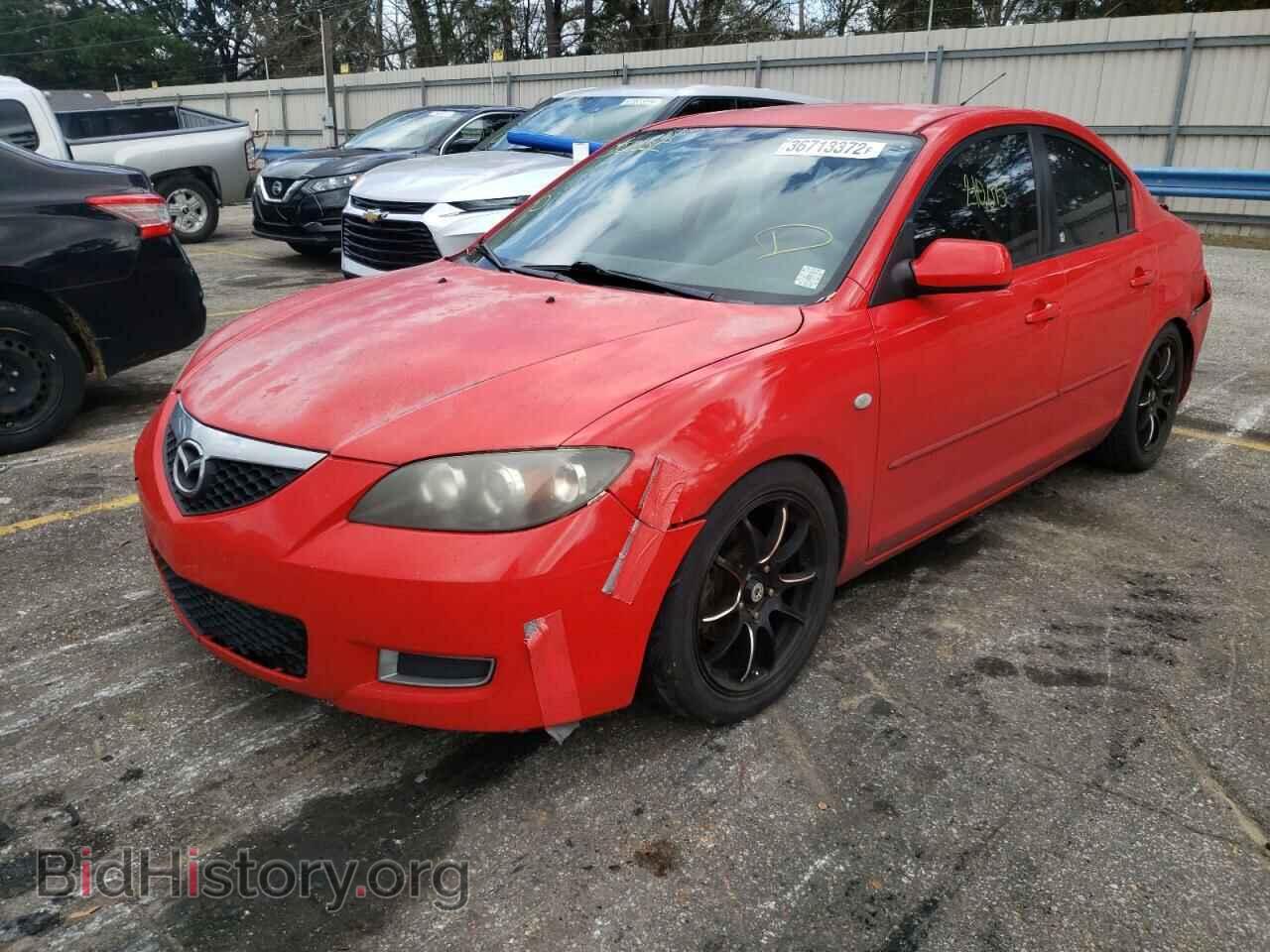 2008 MAZDA 3 - VIN: JM1BK12F981828449 - Фото 2