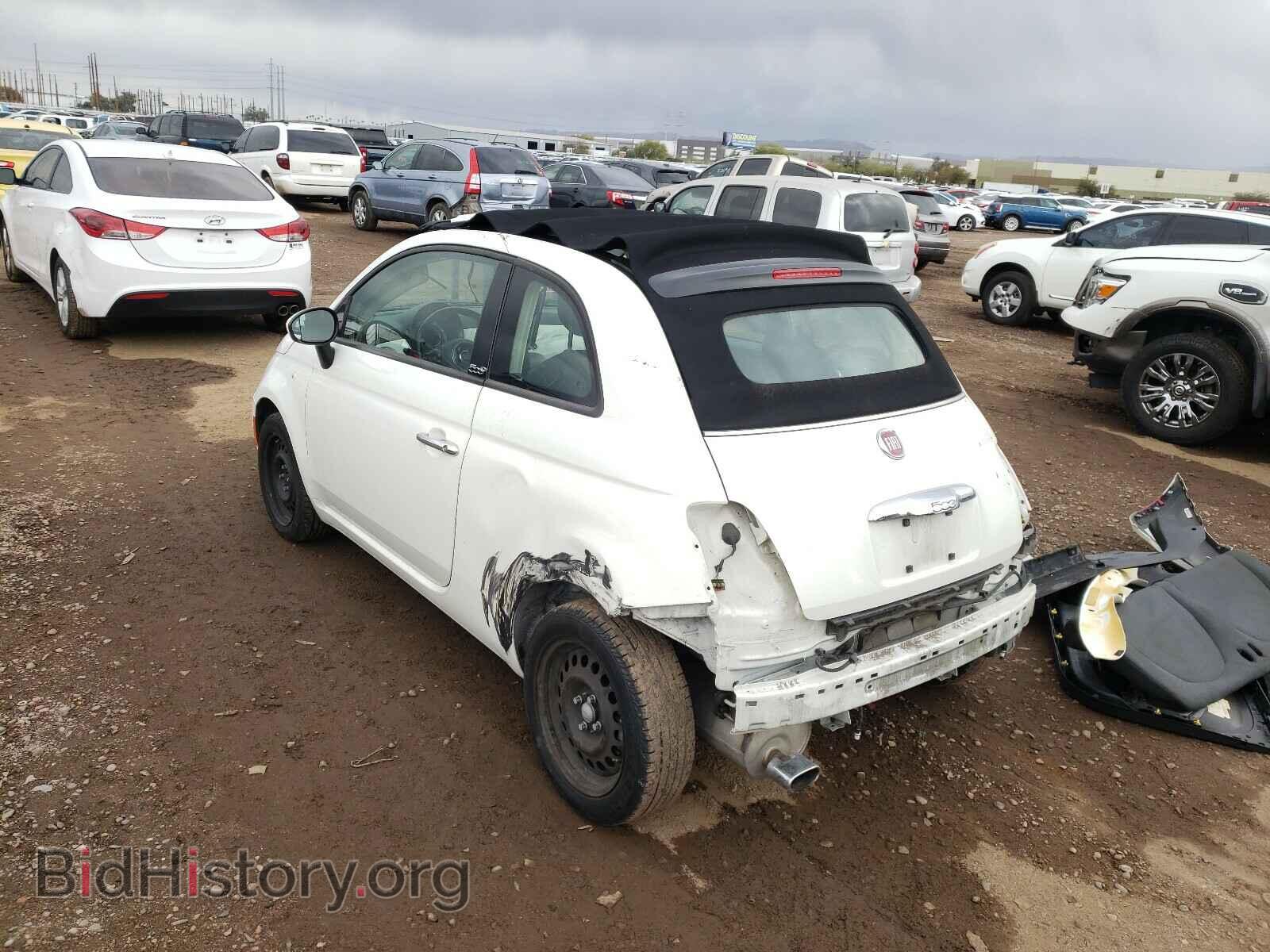 2013 FIAT 500 - VIN: 3C3CFFDR5DT693376 - Фото 3