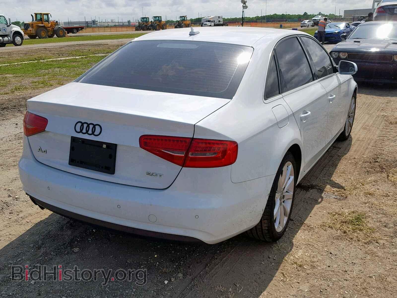 2013 AUDI A4 - VIN: WAUEFAFLXDN018183 - Фото 4