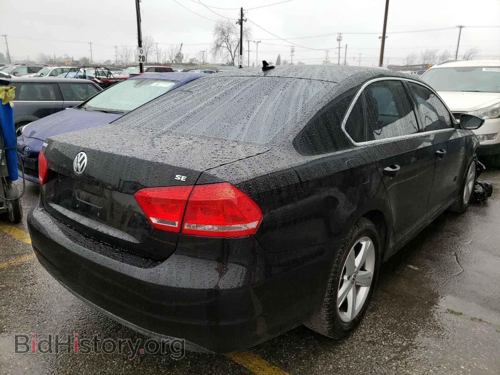2012 VOLKSWAGEN PASSAT - VIN: 1VWBP7A3XCC098413 - Фото 4
