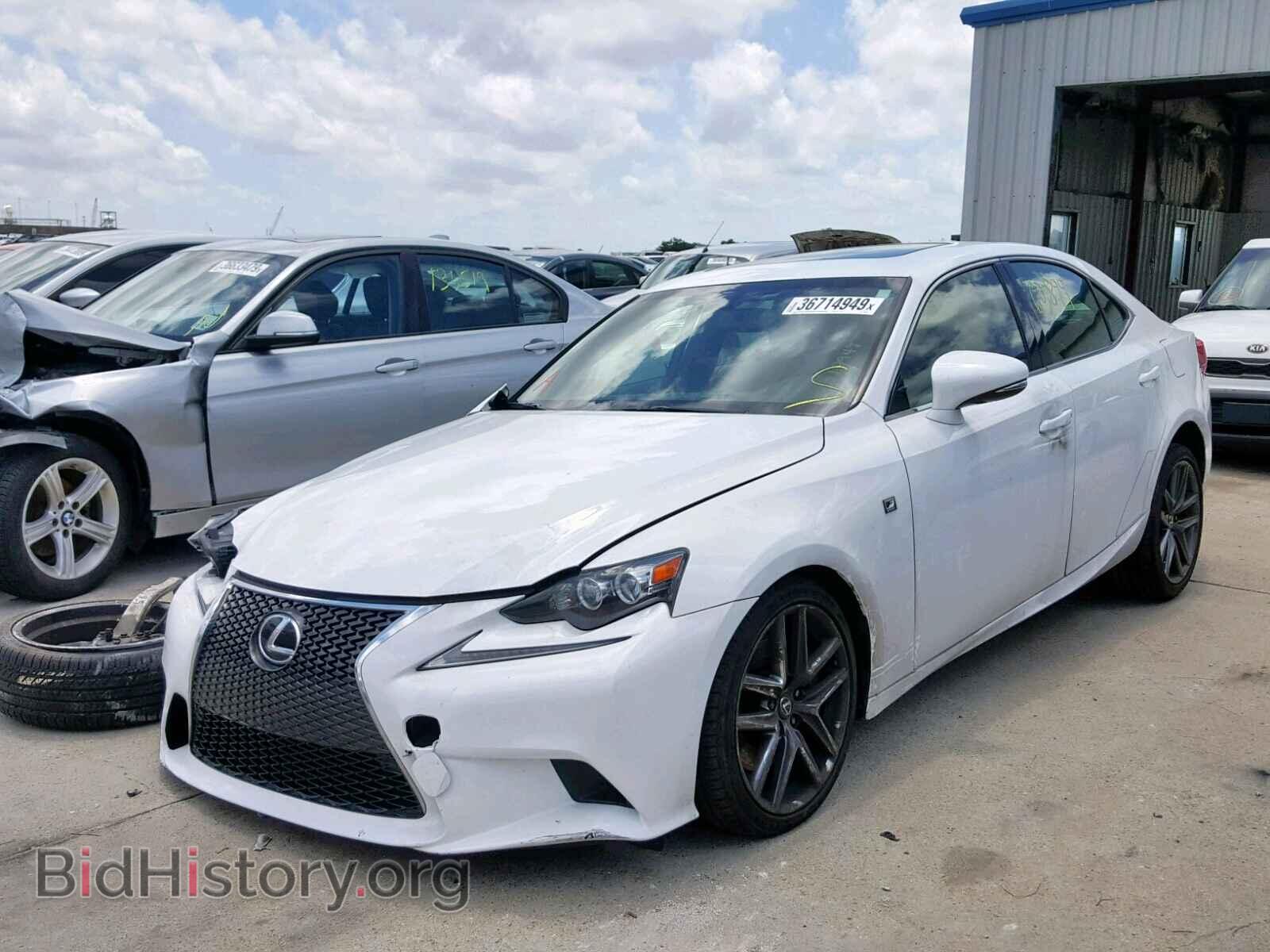 2014 LEXUS IS - VIN: JTHBE1D20E5008068 - Фото 2