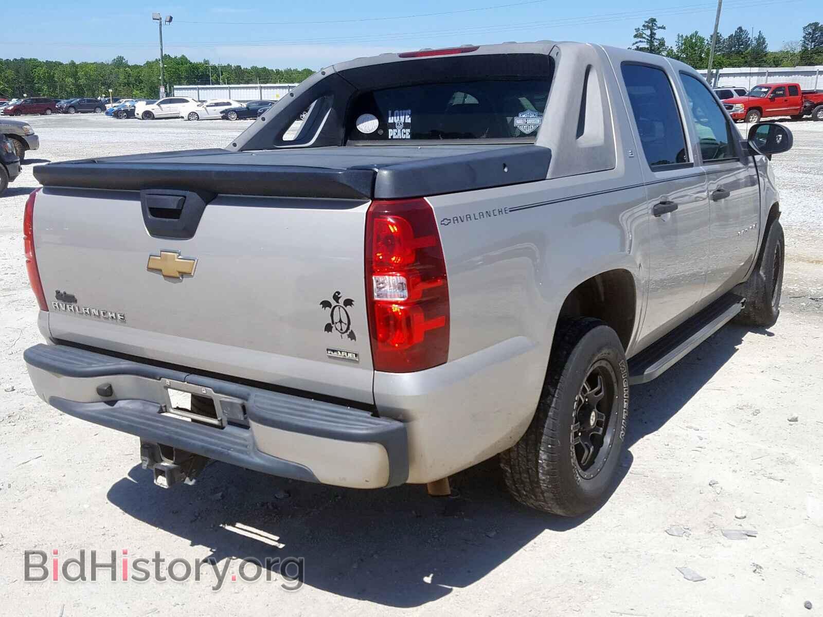 2007 CHEVROLET AVALANCHE - VIN: 3GNEC12007G165253 - Фото 4