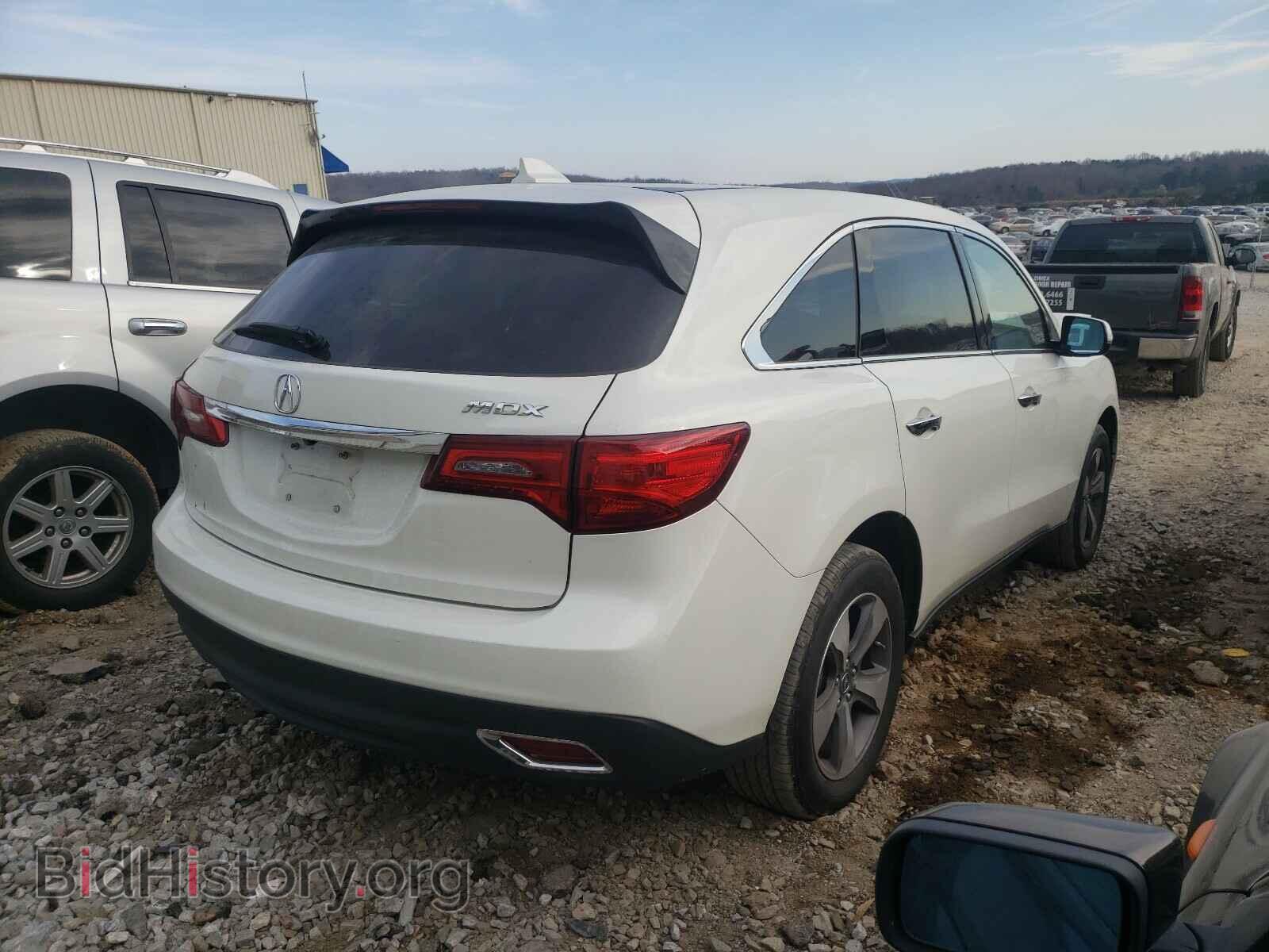 2016 ACURA MDX - VIN: 5FRYD3H27GB013935 - Фото 4