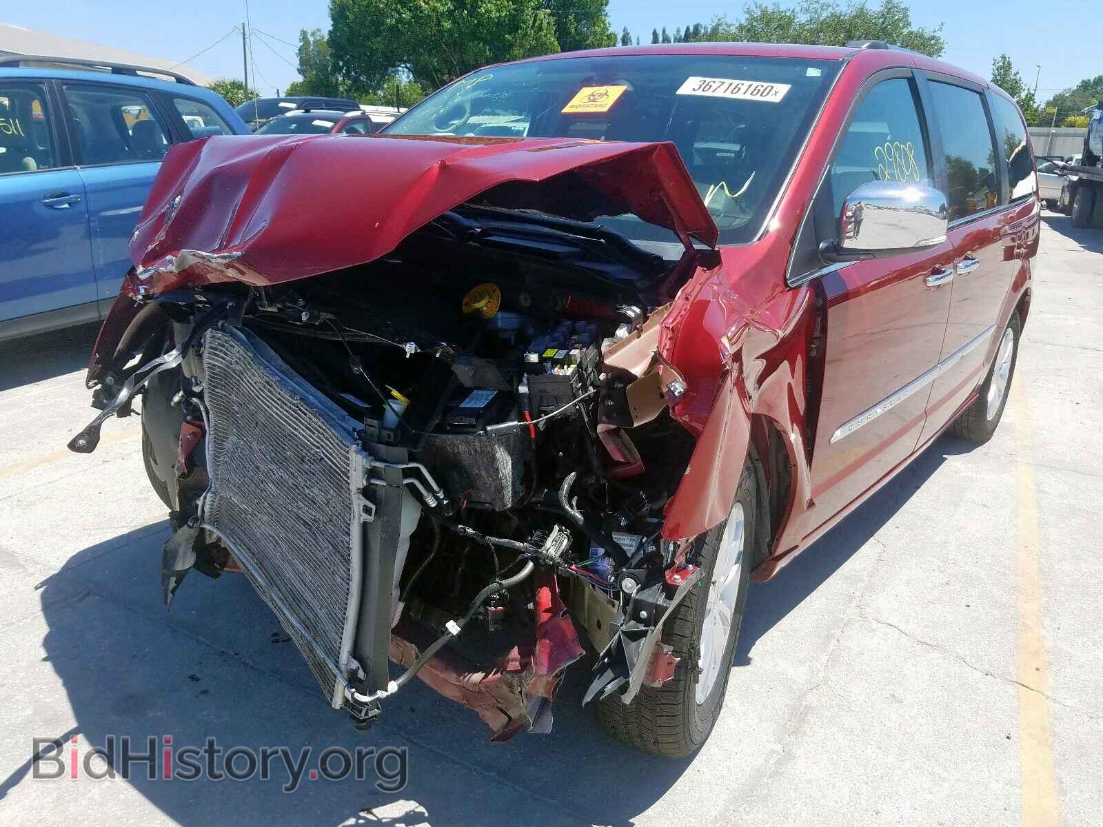 2016 CHRYSLER MINIVAN - VIN: 2C4RC1GG7GR254912 - Фото 2