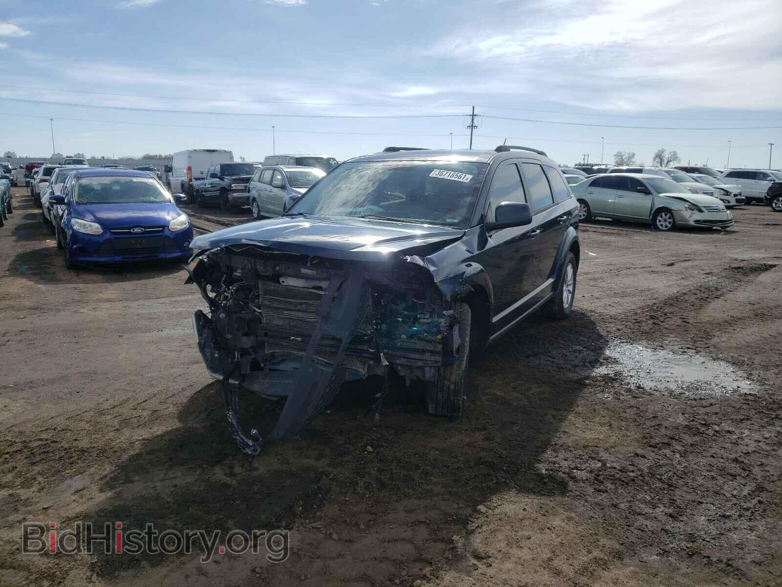 2013 DODGE JOURNEY - VIN: 3C4PDDBG2DT724625 - Фото 2