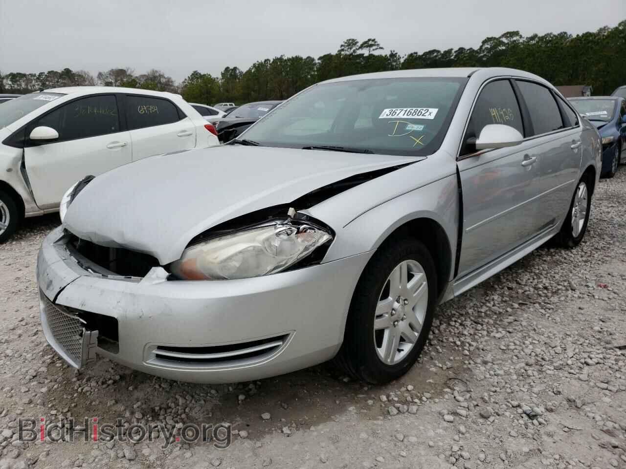 2012 CHEVROLET IMPALA - VIN: 2G1WB5E32C1137446 - Фото 2
