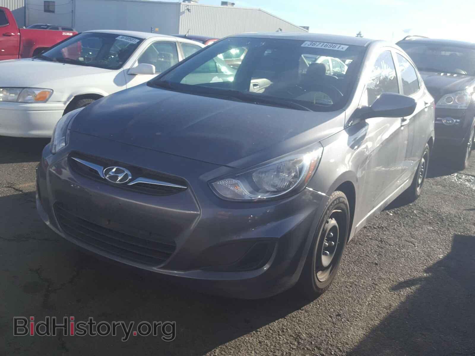 2014 HYUNDAI ACCENT - VIN: KMHCT4AE9EU644405 - Фото 2