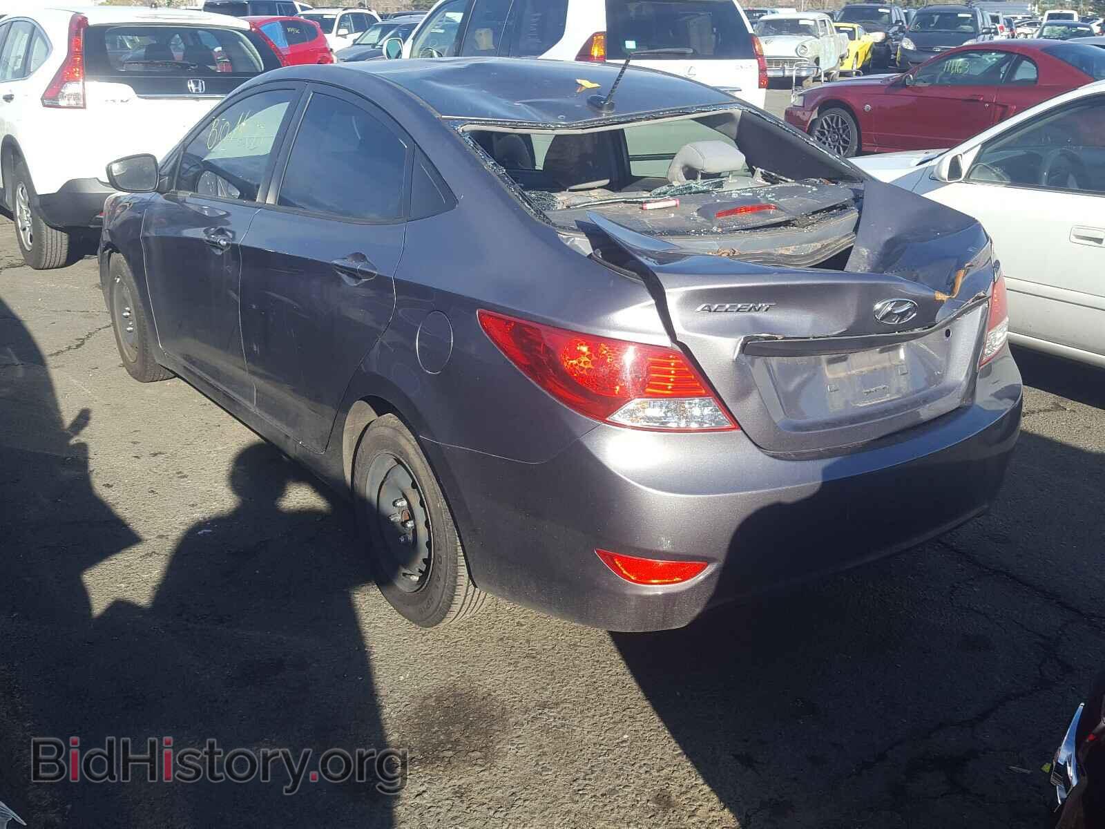 2014 HYUNDAI ACCENT - VIN: KMHCT4AE9EU644405 - Фото 3
